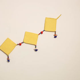 Handmade Bead Work Fabric Toran for Home Decor