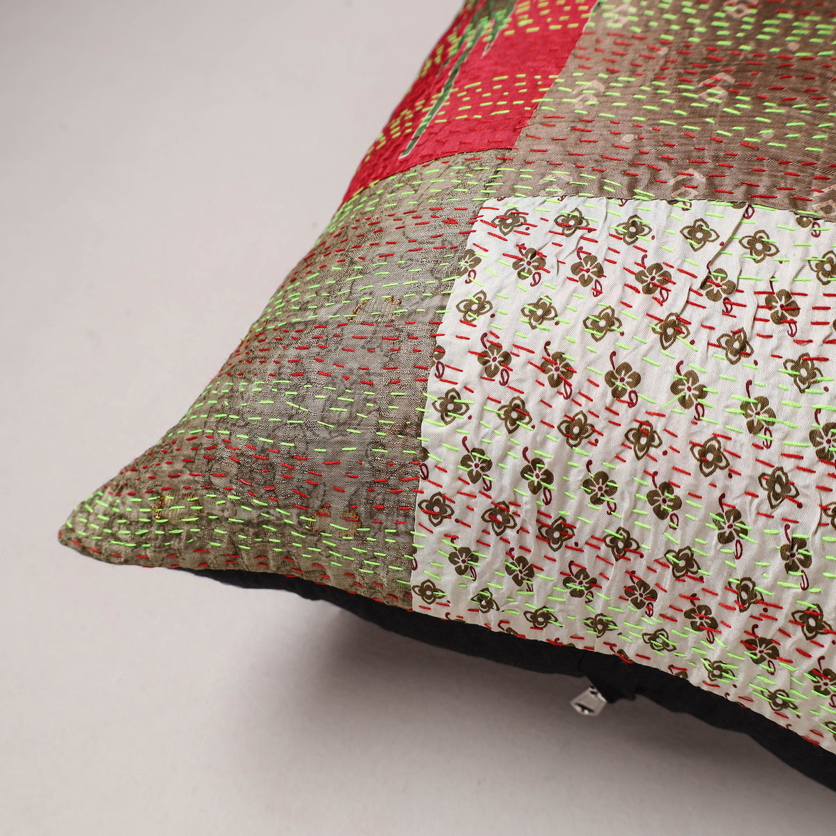 Tagai Patchwork Cushion Cover (16 x 16 in) 363