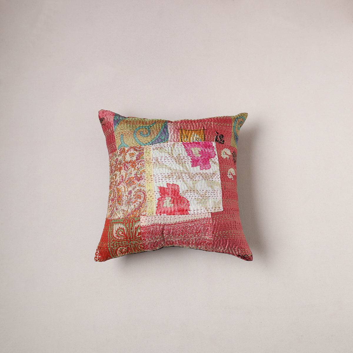 Tagai Patchwork Cushion Cover (16 x 16 in) 365