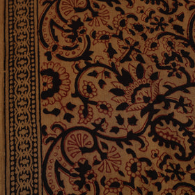  Brown Natural Dyed Mul Cotton Bagh Print Fabric