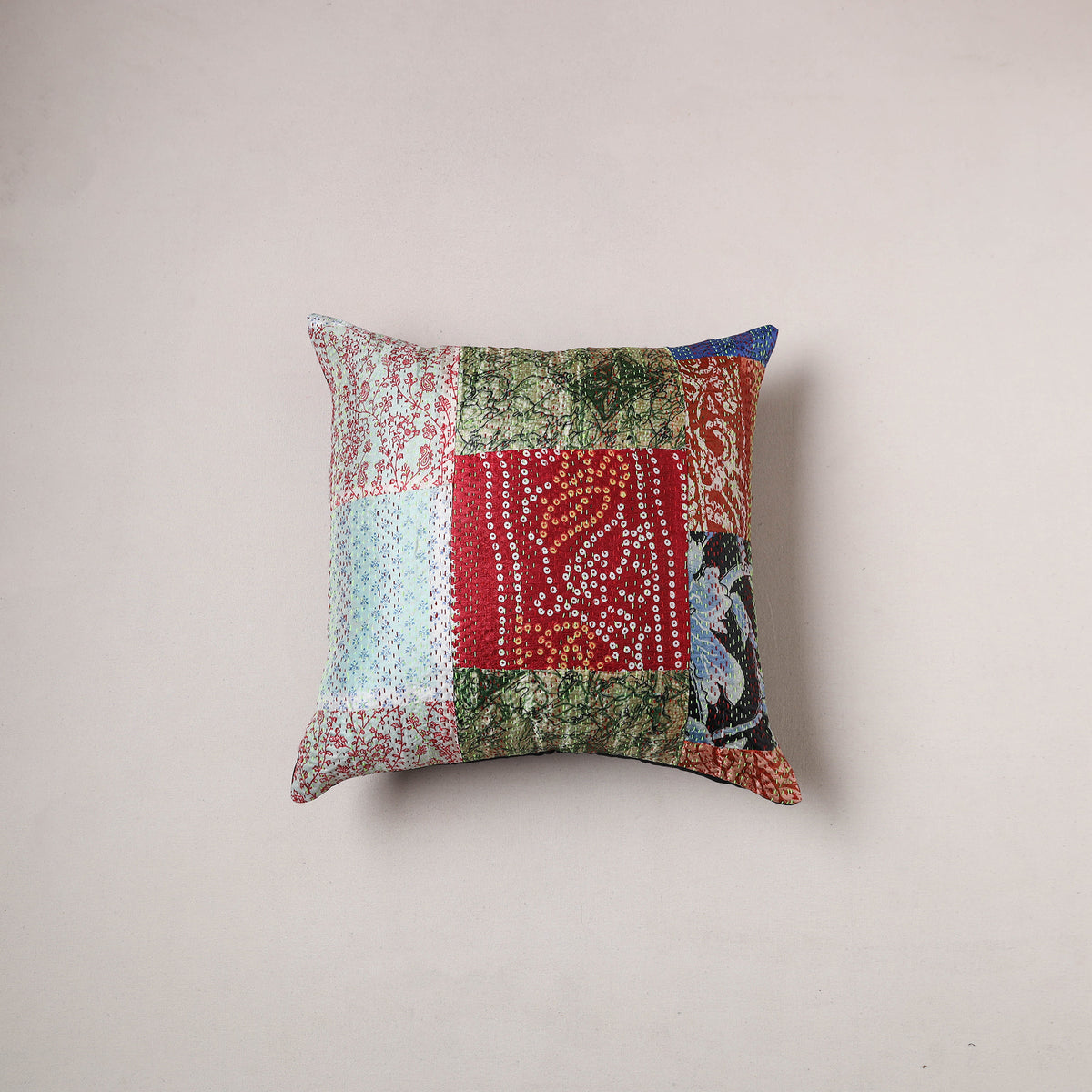 Tagai Patchwork Cushion Cover (16 x 16 in) 370