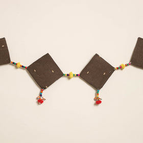 Handmade Bead Work Fabric Toran for Home Decor