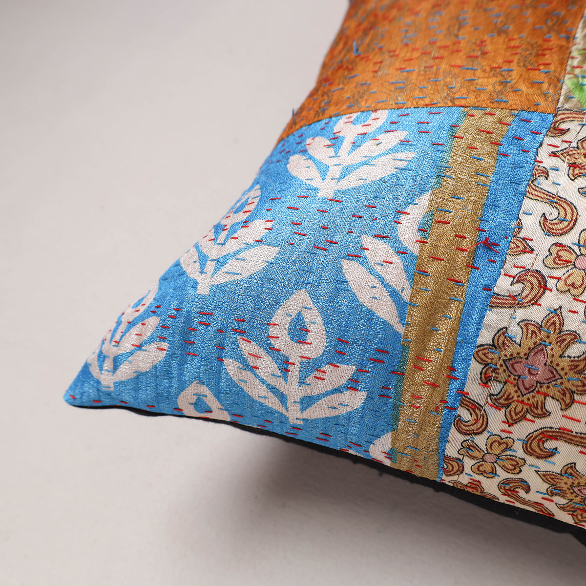Tagai Patchwork Cushion Cover (16 x 16 in) 373