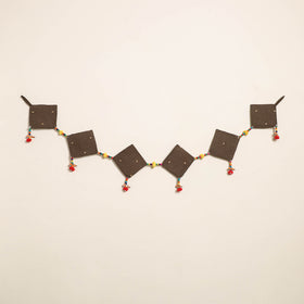 Handmade Bead Work Fabric Toran for Home Decor