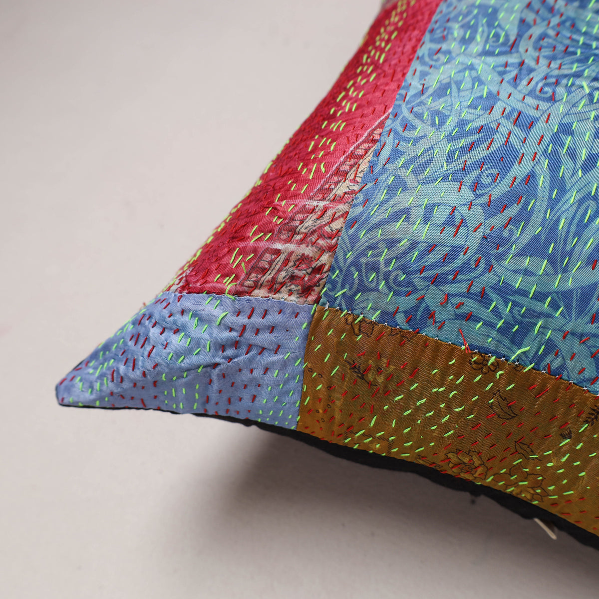 Tagai Patchwork Cushion Cover (16 x 16 in) 375