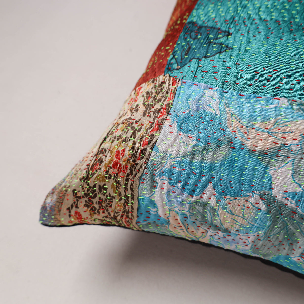 Tagai Patchwork Cushion Cover (16 x 16 in) 376