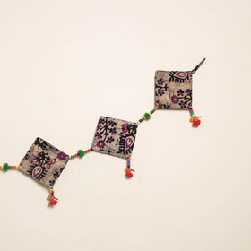 Handmade Bead Work Fabric Toran for Home Decor