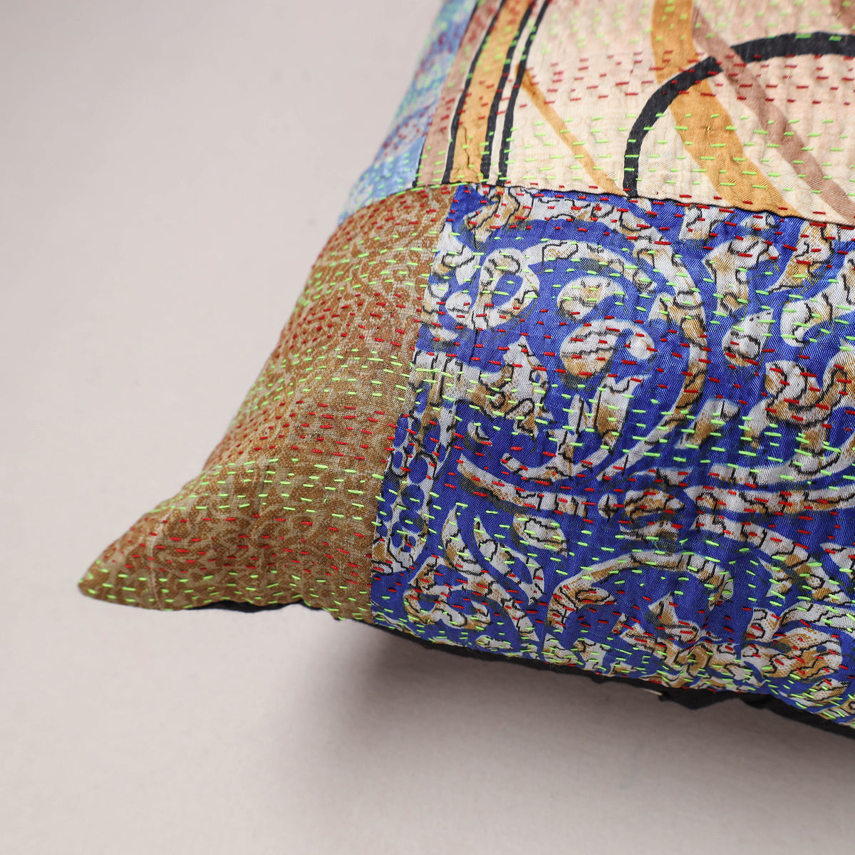 Tagai Patchwork Cushion Cover (16 x 16 in) 377