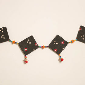 Handmade Bead Work Fabric Toran for Home Decor