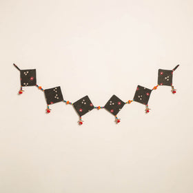 Handmade Bead Work Fabric Toran for Home Decor