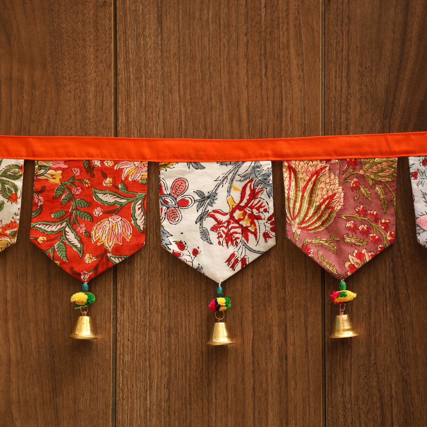 Handmade fabric toran for home decor 46 - handcrafted