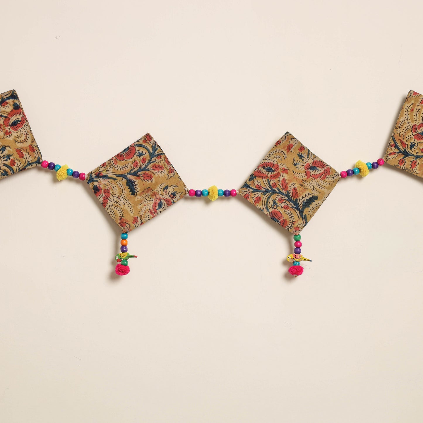 Handmade Bead Work Fabric Toran for Home Decor