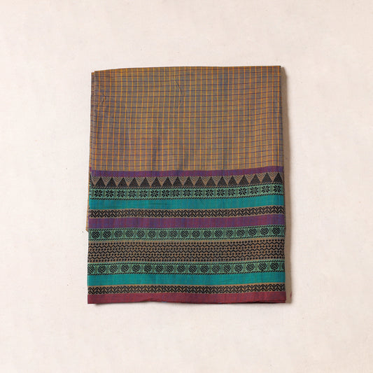Multicolor - Kanchipuram Cotton Precut Fabric (1 Meter)