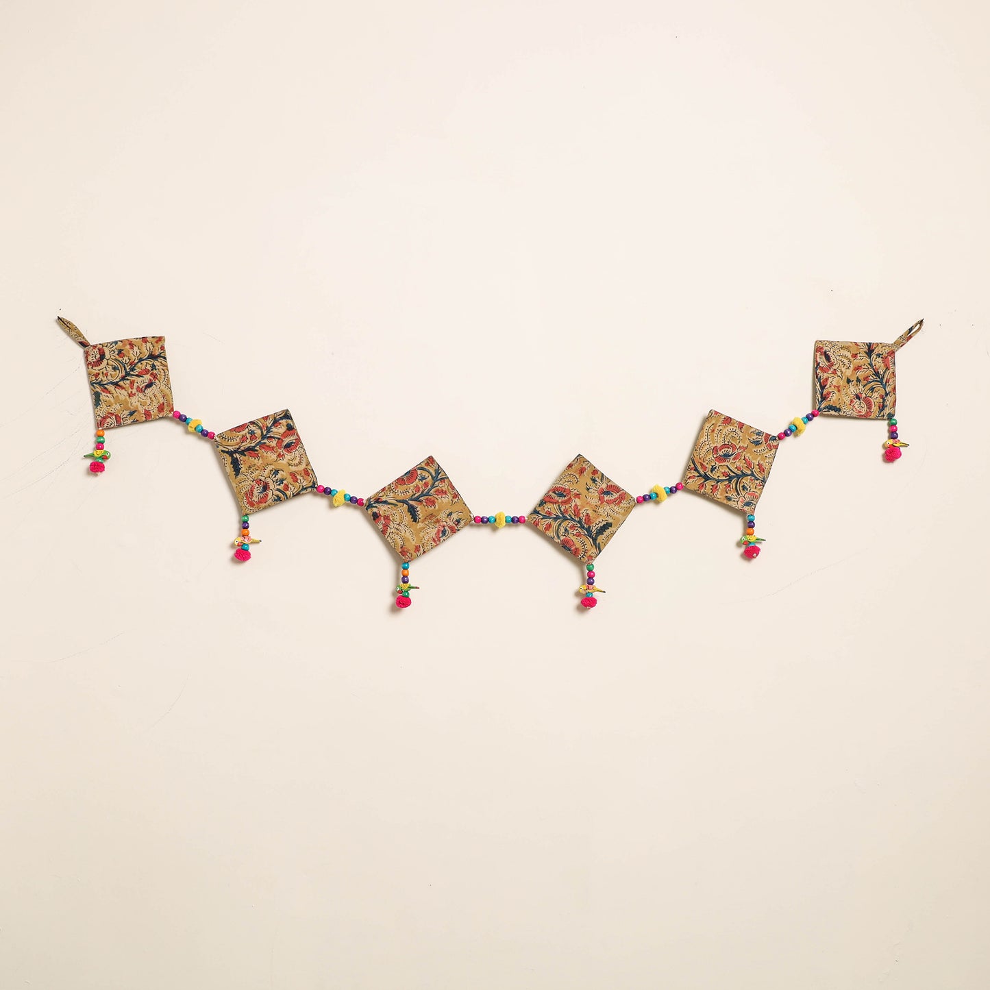 Handmade Bead Work Fabric Toran for Home Decor