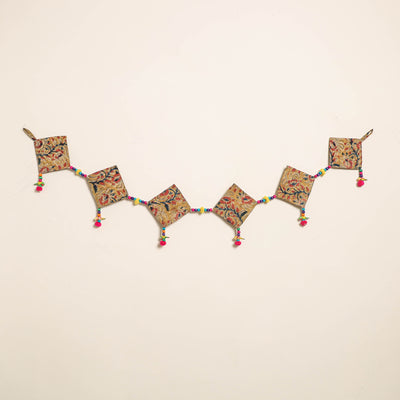 Handmade Bead Work Fabric Toran for Home Decor