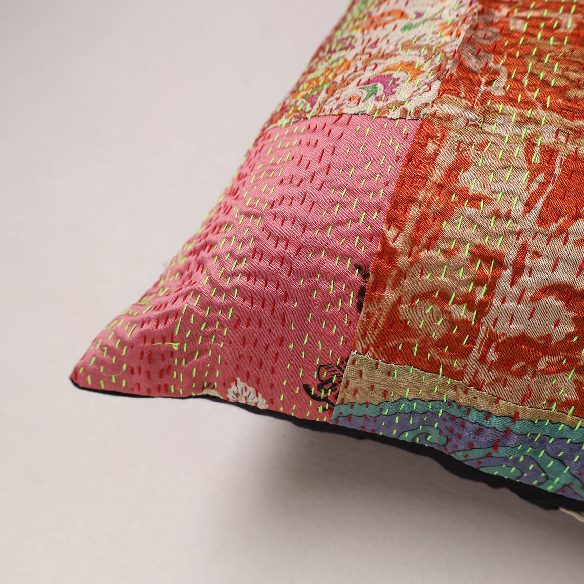 Tagai Patchwork Cushion Cover (16 x 16 in) 381