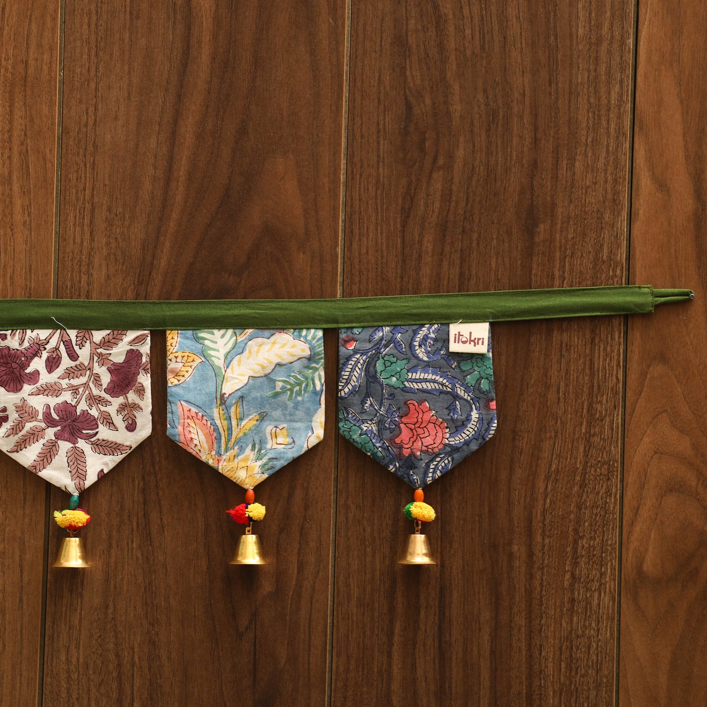 Handmade fabric toran for home decor 47 - handcrafted