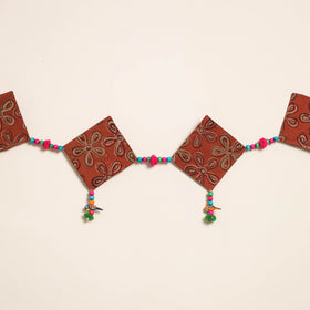 Handmade Bead Work Fabric Toran for Home Decor