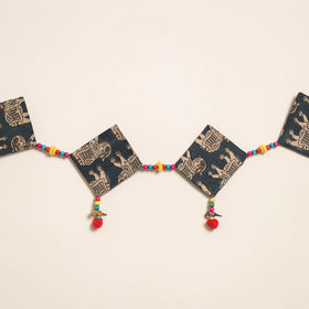 Handmade Bead Work Fabric Toran for Home Decor