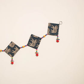 Handmade Bead Work Fabric Toran for Home Decor