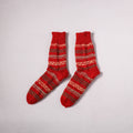 Acrylic Woolen Socks for Winter, Hand Knitted in Kumaun (Adults) 52