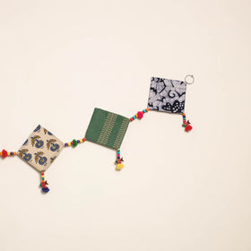 Handmade Bead Work Fabric Toran for Home Decor