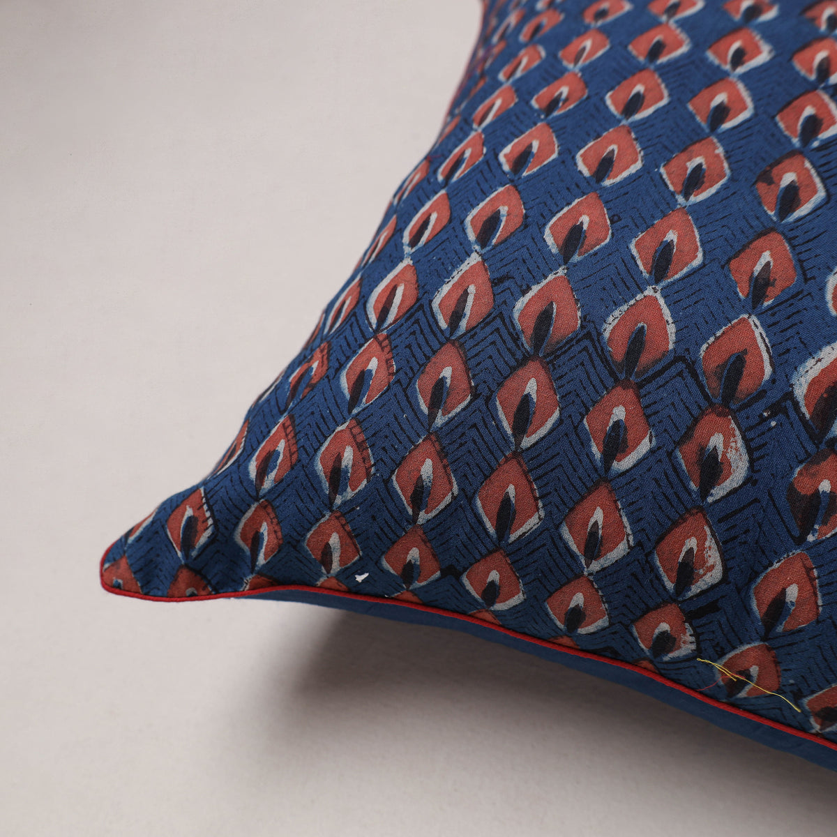 Bagru Print Cushion Cover (16 x 16 in) 389