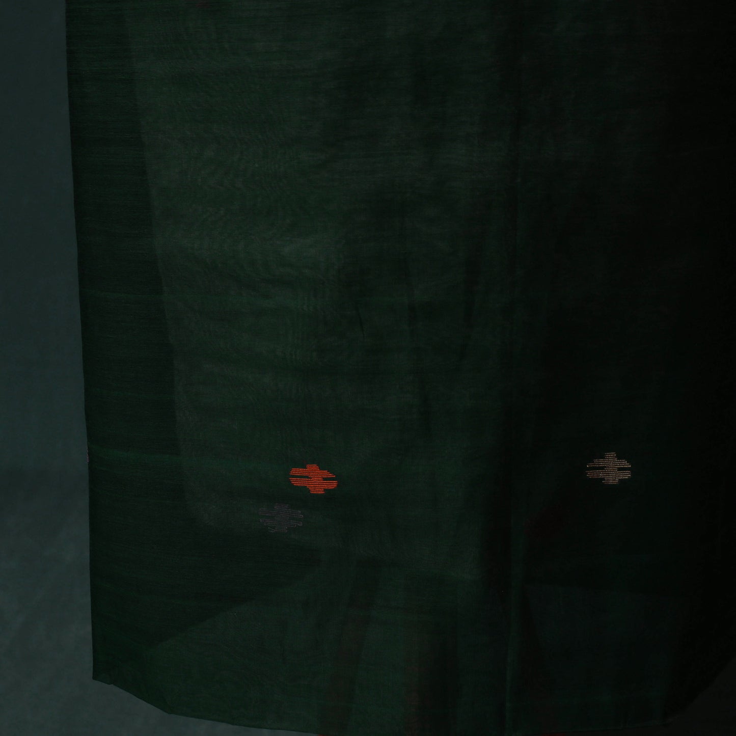 Jamdani Pure Handloom Muslin 2pc Unstitched Dress Material Kurta Set 02