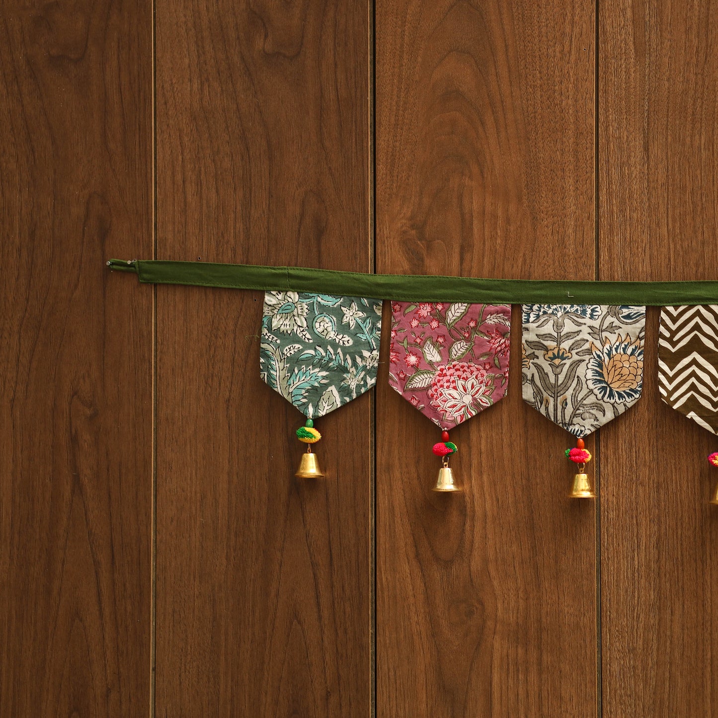 Handmade fabric toran for home decor 51 - handcrafted