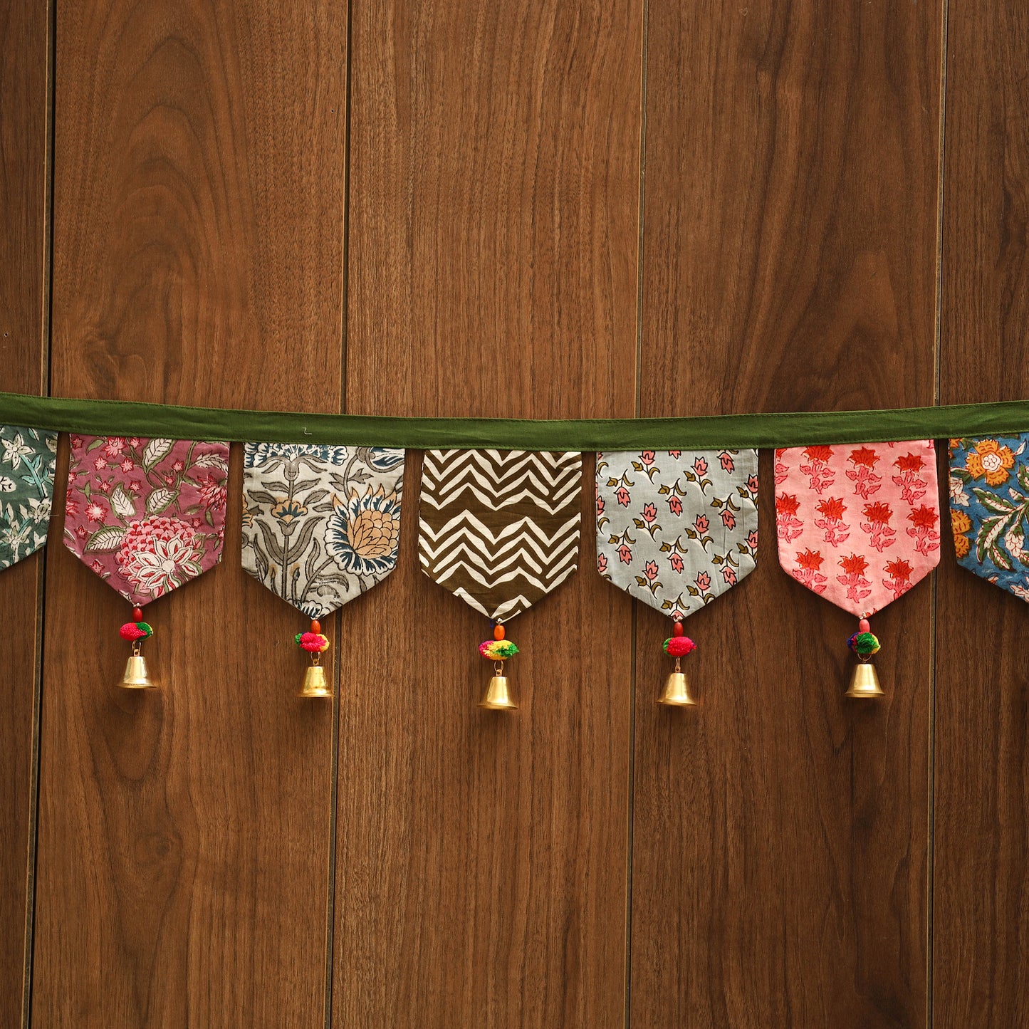 Handmade fabric toran for home decor 51 - handcrafted