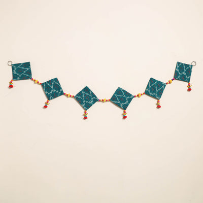 Handmade Bead Work Fabric Toran for Home Decor