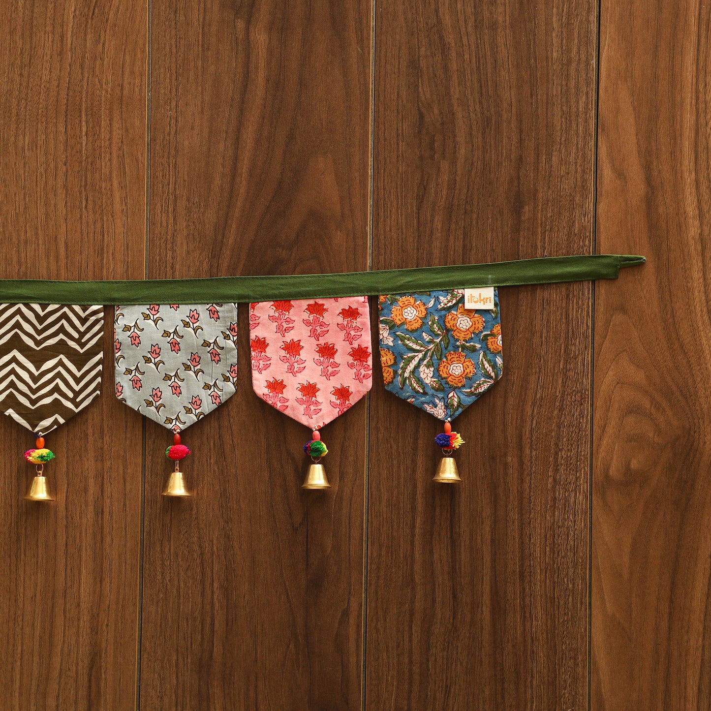 Handmade fabric toran for home decor 51 - handcrafted