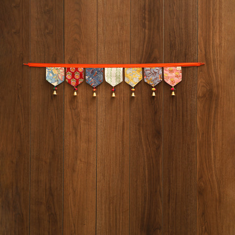 Handmade fabric toran for home decor 52 - handcrafted