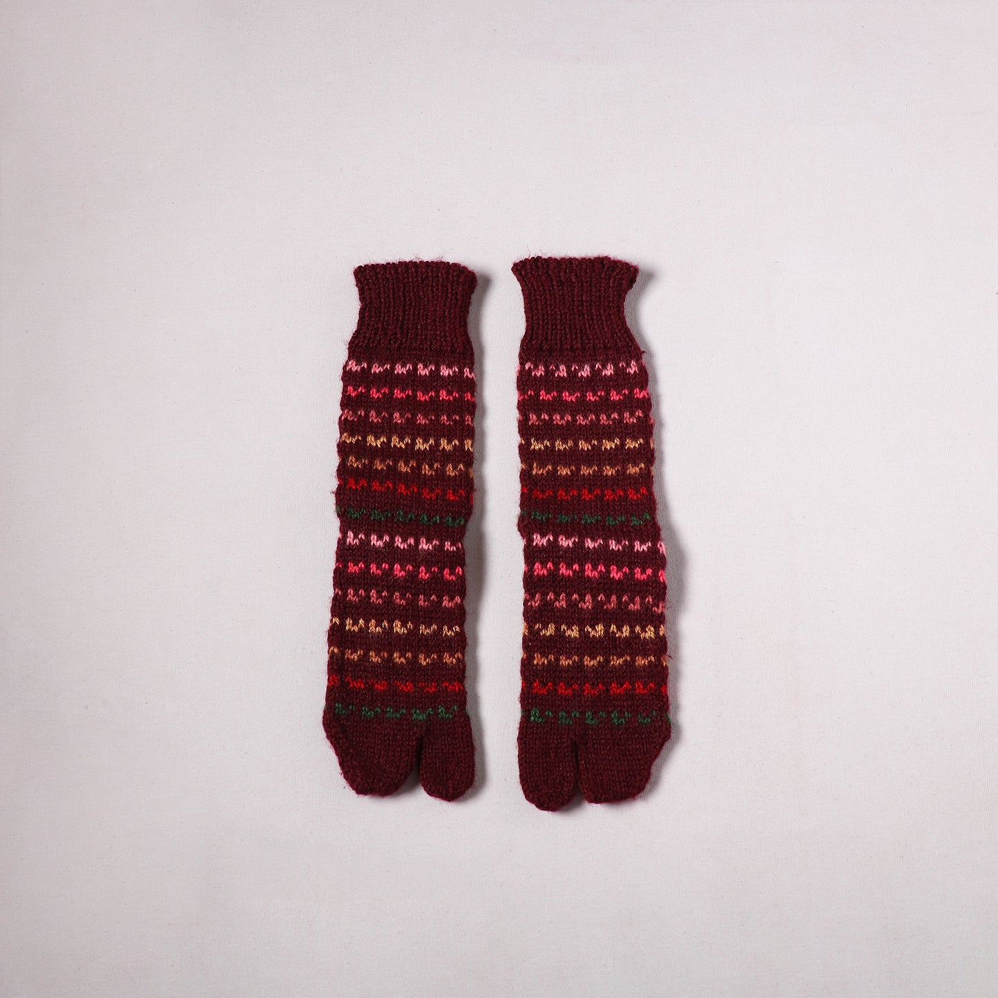 Acrylic Woolen Socks for Winter, Hand Knitted in Kumaun (Adults) 61