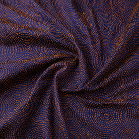 Hand Embroidered Pure Tussar Silk Handloom Kantha Fabric of Bengal 02