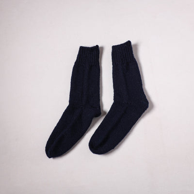 Acrylic Woolen Socks for Winter, Hand Knitted in Kumaun (Adults) 65