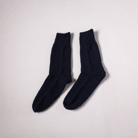Acrylic Woolen Socks for Winter, Hand Knitted in Kumaun (Adults) 65
