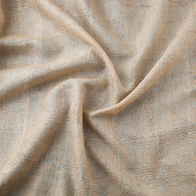 Hand Embroidered Pure Tussar Silk Handloom Kantha Fabric of Bengal 03