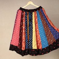 bandhani skirt 