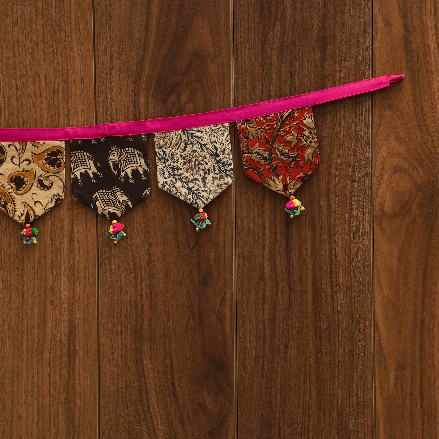 Handmade fabric toran for home decor 58 - handcrafted