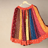 bandhani skirt 