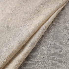 Hand Embroidered Pure Tussar Silk Handloom Kantha Fabric of Bengal 06