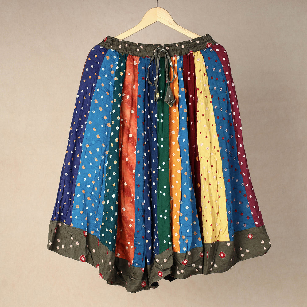 bandhani skirt 