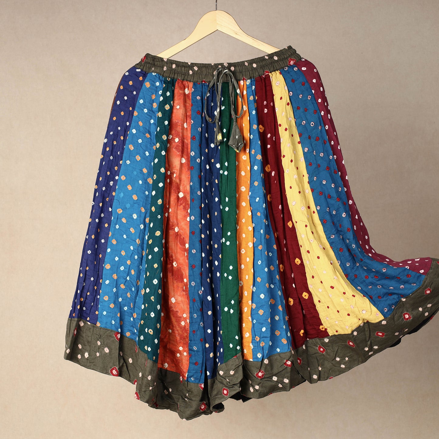 bandhani skirt 