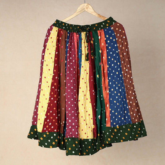 bandhani skirt 