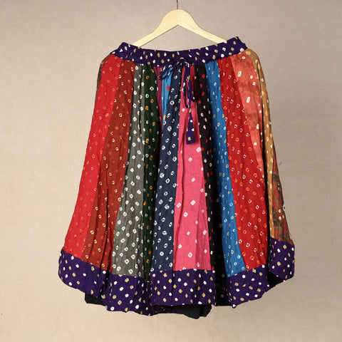 bandhani skirt 