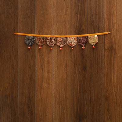 Handmade fabric toran for home decor 61 - handcrafted