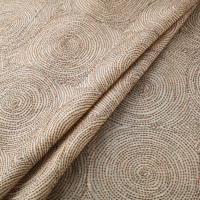 Hand Embroidered Pure Tussar Silk Handloom Kantha Fabric of Bengal 08
