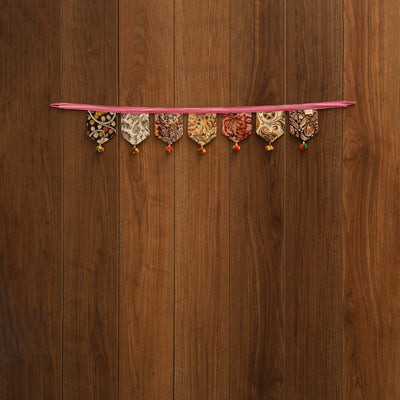 Handmade fabric toran for home decor 62 - handcrafted