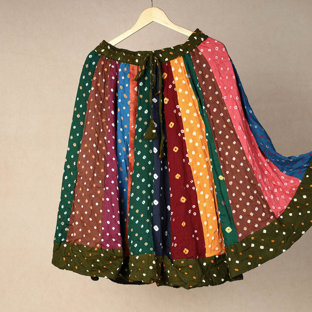 bandhani skirt 